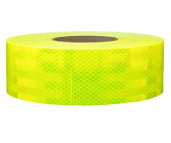 圖片 3M™ 鑽石級反光帶(螢光黃/綠色) 2吋 X 50碼
