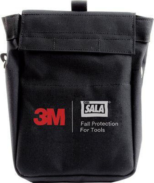 圖片 3M™ DBI-SALA® 1500125 黑色防跌零件工具袋連Ｄ型拉環