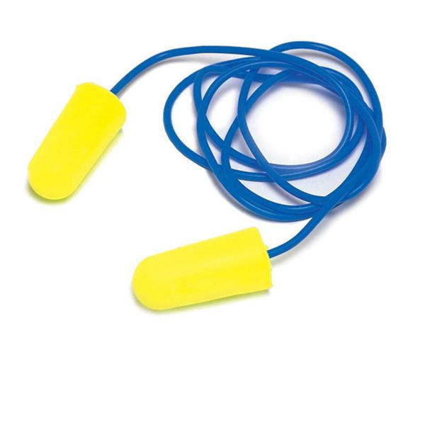 圖片 3M™ E-A-Rsoft™ Yellow Neons™ 311-1250帶線式發泡式耳塞