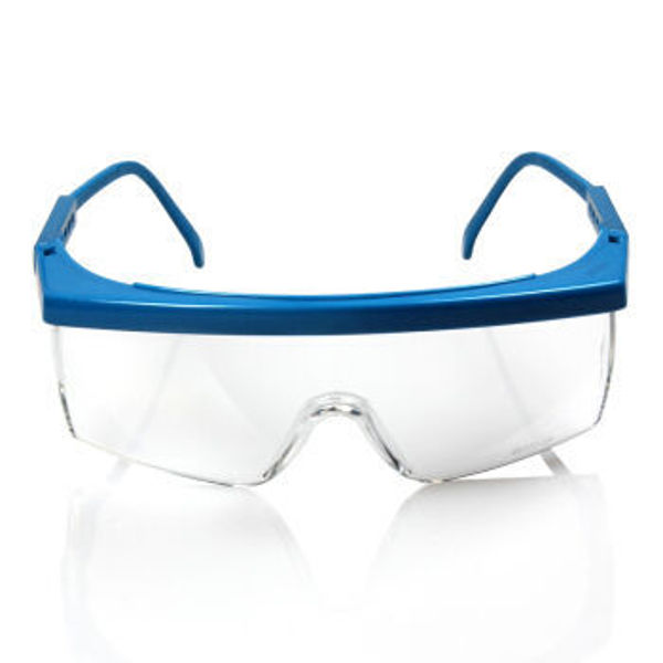 圖片 3M™ 1711 防護眼鏡(藍色鏡框)