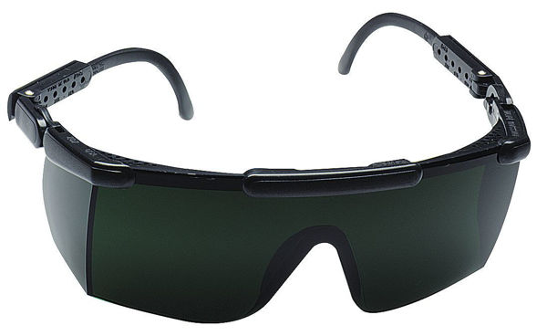 圖片 3M™ NASSAU RAVE™防霧護眼鏡 - 淡綠5.0紅外線鏡片 (14460)