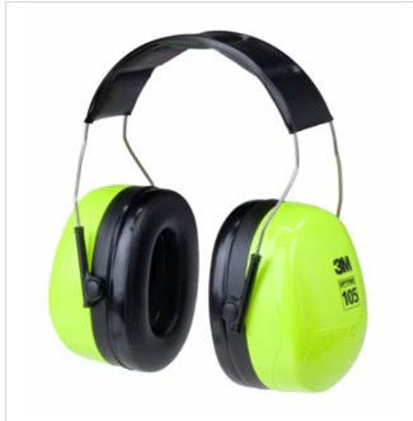 圖片 3M™ PELTOR™ Optime™ 105 H10A HV 頭戴式耳罩